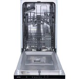 Masina de spalat vase, Gorenje GV520E15, Complet incorporabila, 9 locuri, 45 cm, Clasa energetica E, Alb