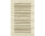 Covor Delta 6537 Model Geometric Gri/bej 60x110 Cm