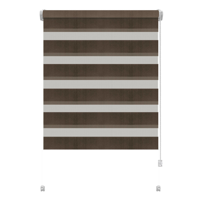Stor, jaluzea tip rulou mini Gardinia Zebra 42.5/150 cm maro 725