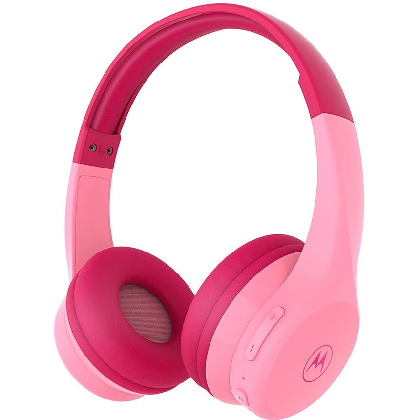 Casti wireless pentru copii, Moto JR 300, roz