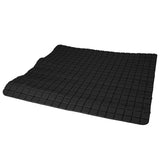 Covor antiderapant cada dus, Frandis, 50x50cm, negru 195164