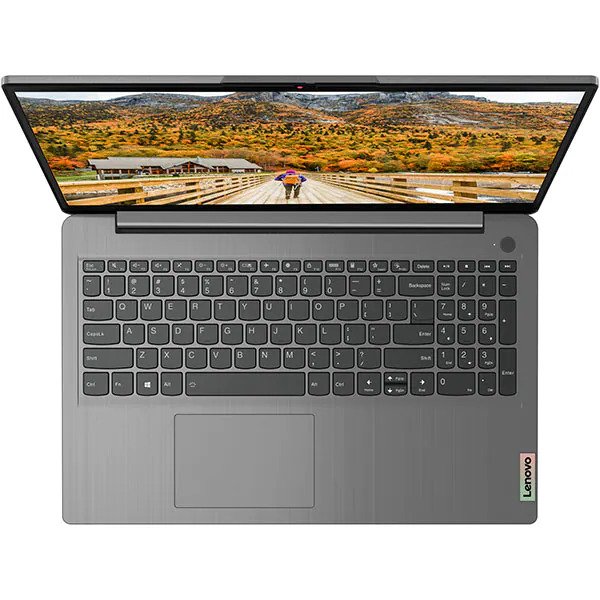 Laptop LENOVO IdeaPad 3 15ALC6, AMD Ryzen 5 5500U pana la 4 GHz, 15.6" Full HD, 16GB, SSD 512GB, AMD Radeon Graphics, No os, Gri
