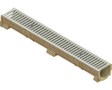 Rigola Polimerbeton VODALAND Gratar Otel Zincat 1000x138x100 mm Scurgere Orizontala A 15 Trafic Pietonal