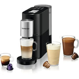 Espressor Nespresso by Krups Atelier XN890831, 1500W, 19 Bar, Sistem de spumare a laptelui, 1L, Negru, + set capsule degustare
