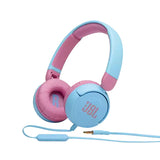 Casti pentru copii On Ear JBL JR310, Cu fir, Albastru