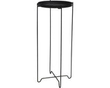 Masa pentru plante Lafiora Ø 27 cm H 60 cm negru