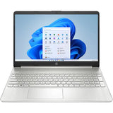 Laptop HP 15s-fq4016nq, Intel Core i5 1155G7 pana la 4.5 GHz, 15.6" HD, 8 GB, SSD 256 GB, Intel Iris Xe, Windows 11 Home, Argintiu