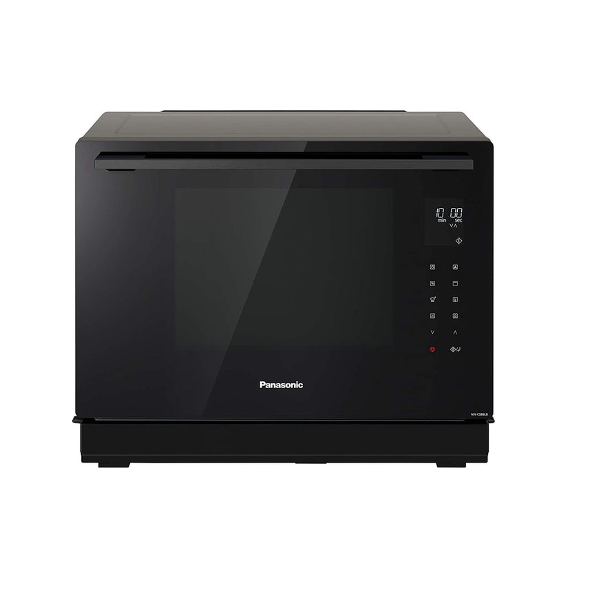 Cuptor cu microunde Panasonic NN-CS88LBEPG, 31 l, 1350 W, Digital, Abur, Grill, Panou de control tactil, Negru