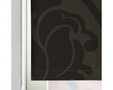 Rulou Opac Soluna D4 Imprimeu Ornamental Maro 180x190 Cm