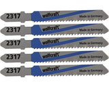 Panze Fierastrau Pendular Wolfcraft 75/50 Mm, Pentru Aluminiu, Pachet 5 Bucati