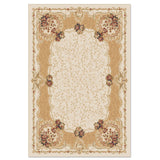 Covor Carpeta sintetic, Colectia Atlas 3024-1-41333, 80x150cm, Bej, Model clasic