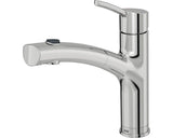 Baterie Bucatarie Monocomanda Lenz Nexo2, Cu Dus Extractibil, Crom