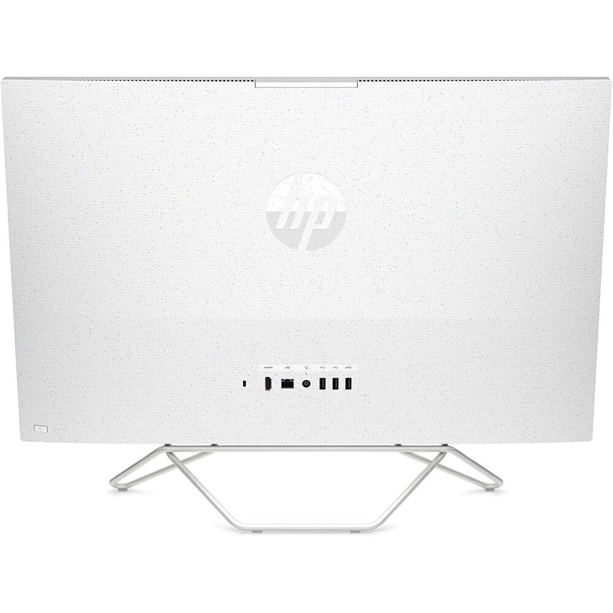 Sistem PC All in One HP 27-cb1034nq, Intel Core i7-1255U pana la 4.7GHz, 27" Full HD, 16GB, SSD 512GB, Intel Iris Xe Graphics, Windows 11 Home, Alb