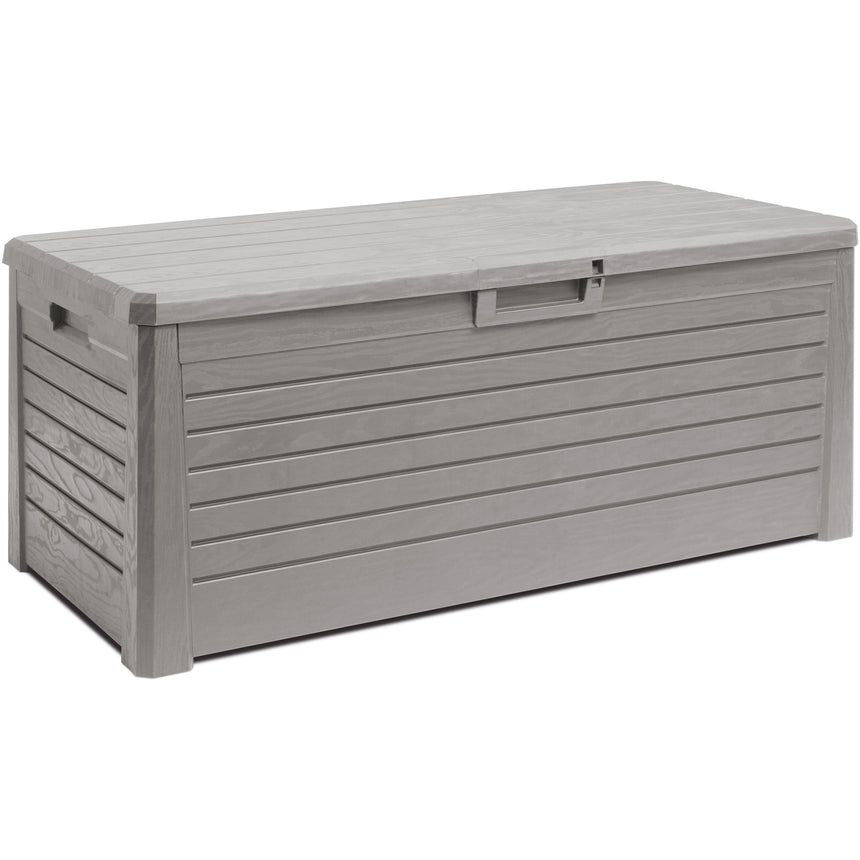 Lada depozitare gradina, Toomax Florida, 550 litri, gri, 148x72x60 cm
