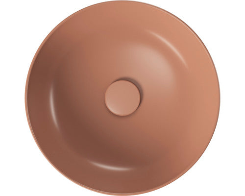 Lavoar Cersanit Larga cu Montaj pe Blat 35 cm Bronz