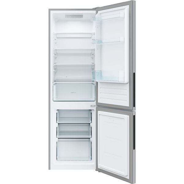 Combina frigorifica Candy CCT3L517ES, Low Frost, 260 litri, H 176 cm, Clasa E, argintiu