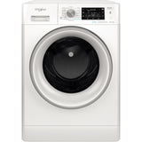Masina de spalat rufe cu uscator Whirlpool FreshCare+ FFWDD1076258SVEE, 10 kg spalare, 7 kg uscare, 1600 RPM, Clasa B, Tehnologia al 6-lea Simt, FreshCare+, Motor Inverter, Display LCD, Alb