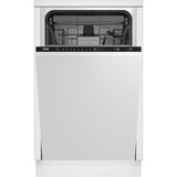 Masina de spalat vase incorporabila Beko BDIS38120Q 11 seturi, 8 programe, E, AquaIntense, ProSmart Inverter Motor, AutoGlassShield ®, Fast+™, 45 cm