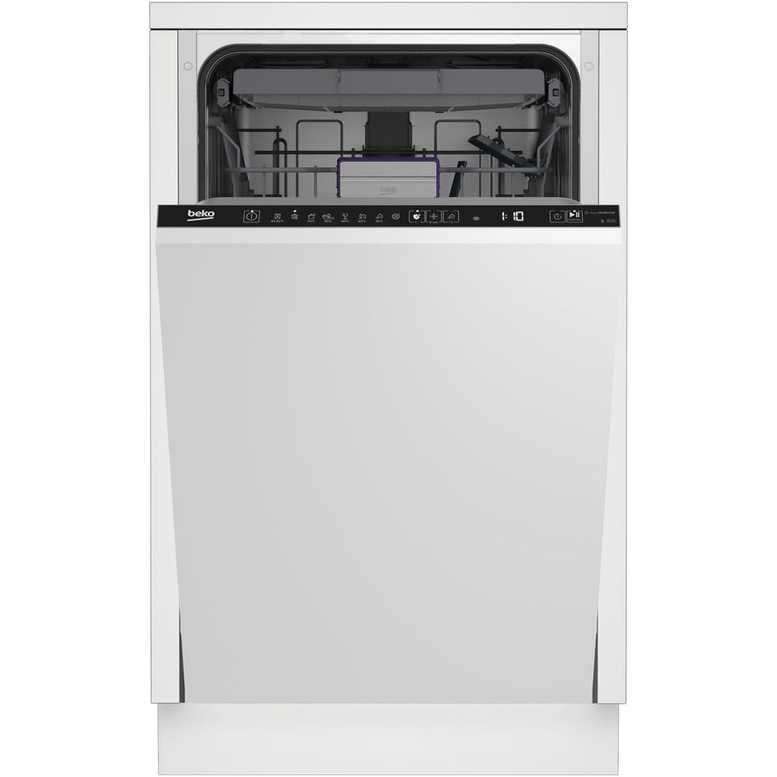 Masina de spalat vase incorporabila Beko BDIS38120Q 11 seturi, 8 programe, E, AquaIntense, ProSmart Inverter Motor, AutoGlassShield ®, Fast+™, 45 cm