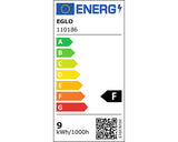 Bec Led Cu Senzor De Miscare Eglo E27 9w 830 Lumeni, Glob Mat A60, Lumina Calda