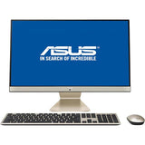 Sistem PC All in One ASUS Vivo V241EAK-BA039M, 23.8" Full HD, Intel Core i5-1135G7U pana la 4.2GHz, 8GB, SSD 256GB, Intel Iris Xe Graphics, Free Dos, Auriu-Negru