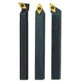 Set cutite cu placute din tungsten pentru strung de metal Micromot Proxxon 24555, 3 piese