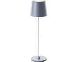 Veioza Brilliant KAAMI, 2W, IP44, metal si plastic, gri