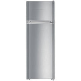 Frigider cu doua usi LIEBHERR GKle 1655-6, Smart Frost, 271 l, H 157 cm, Clasa E, argintiu