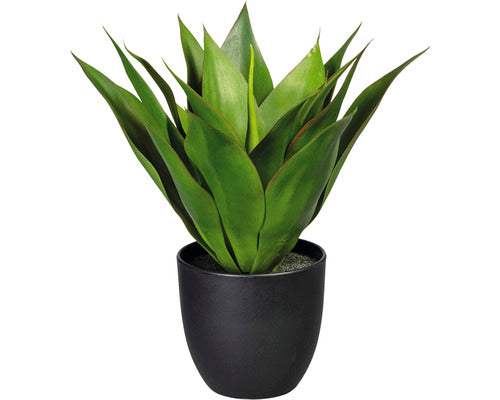 Planta Artificiala Agava In Ghiveci H 36 Cm Verde