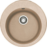 Chiuveta bucatarie Franke ROG 610, fragranite, Diametru 510mm, adancime cuva 185mm, Avena
