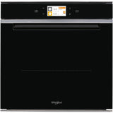Cuptor incorporabil Whirlpool W11IOP14S2H, 73 l, Curatare Hidrolitica, Display TFT 4.5 inch, Tehnologia 6th Sense, Inchidere amortizata Soft Close+, Maner integrat, Negru