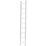Scara simpla aluminiu Alverosal, 9 trepte, inaltime 2.56 m