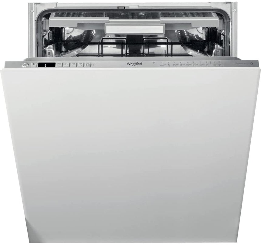 Masina de spalat vase incorporabila, Whirlpool, WIO 3O540 PELG, 14 locuri, 10 programe, Clasa energetica B, Inox