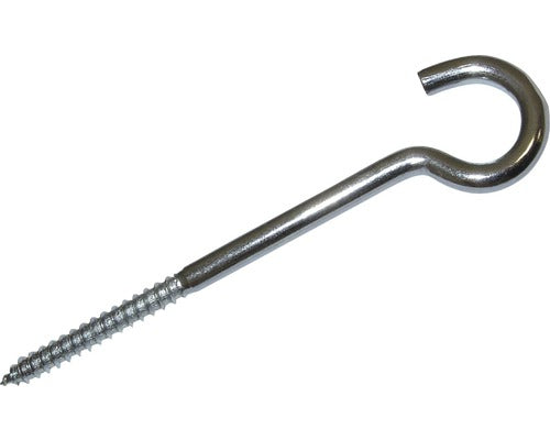 Holsuruburi Cu Carlig Dresselhaus 4, 8x60 Mm Otel Zincat, 50 Bucati, Pentru Corpuri De Iluminat