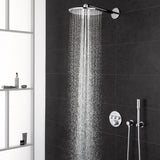 Sistem de dus Grohe Smartcontrol, incastrat, butoane push&turn, palarie dus 310 mm, anti-calcar, SmartBox, ActiveRain, PureRain, QuickFix, furtun 1500 mm, crom