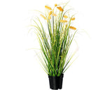 Planta Artificiala Iarba In Ghiveci H 66 Cm Verde