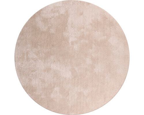 Covor Shaggy Wellness Rotund Bej Ø 160 Cm