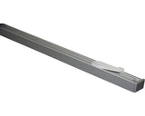 Set Sina Perdea Aluminiu Lucy Argintiu 1 Canal 160 Cm