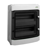 Cofret de distributie din plastic, Montare Aparenta, IP65, 2 Randuri, 2X12 Module