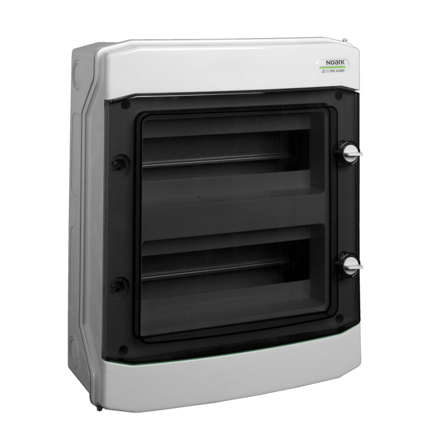 Cofret de distributie din plastic, Montare Aparenta, IP65, 2 Randuri, 2X12 Module