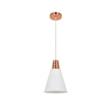 Pendul, Klausen, Metal, 138.5 cm, 1 x E27, 15W, Alb