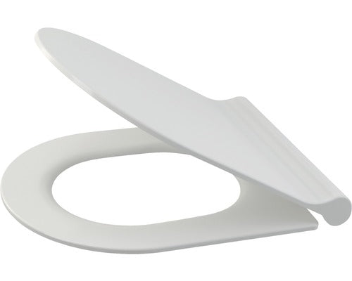 Capac WC Alca Plast A67 Slim, duroplast, inchidere lenta, alb 35,8x45,3 cm