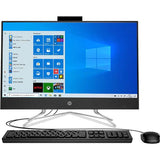 Sistem PC All in One HP 24-df1032nq, Intel Core i3-1125G4 pana la 3.7GHz, 23.8" Full HD, 8GB, SSD 256GB, Intel UHD Graphics, Windows 10 Home, Negru