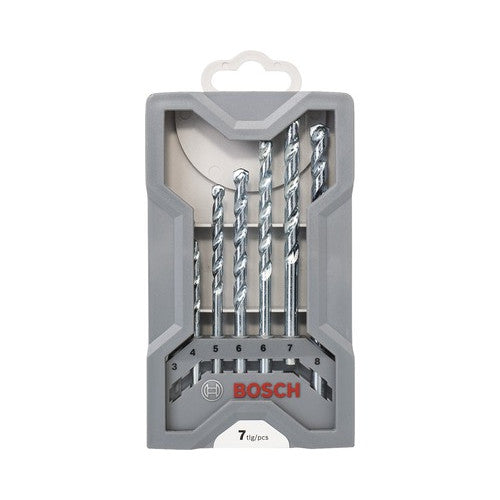 Set 7 burghie zidarie, Bosch, Ø3-8 mm