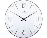 Ceas Perete Cu Semanl Radio Nextime Atomic Alb Ø 35 Cm