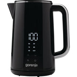 Fierbator Apa GORENJE K17DWD, 1.7l, 2200W, Negru-Argintiu