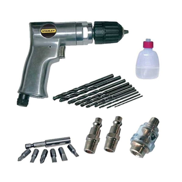 Masina de gaurit pneumatica cu accesorii Stanley 160189XSTN