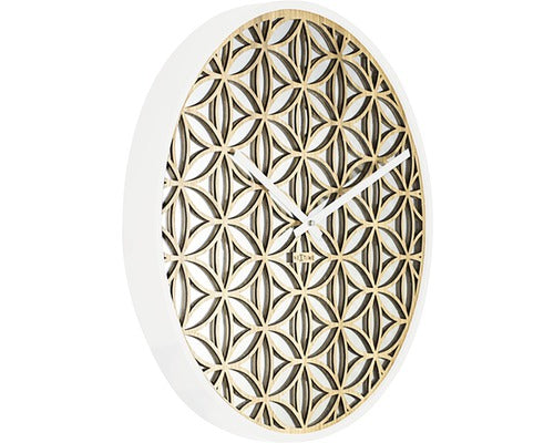 Ceas Perete Nextime Bella Mirror Alb Ø 50 Cm