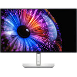 Monitor LED IPS Dell UltraSharp U2724DE, 27", QHD (2560x1440), 120Hz, 5ms, KVM, USB Type-C 90W, Hub USB, Ethernet, HDMI, 2x DisplayPort, Pivot, VESA, negru/argintiu