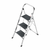 Scara aluminiu, 3 trepte, Hailo, K60 Standard Line, incarcare maxima 150 kg